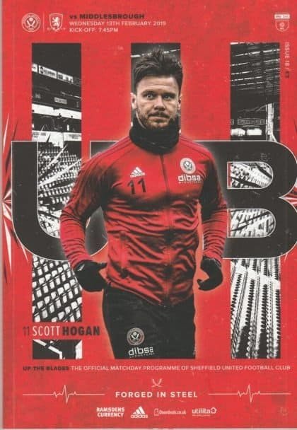Sheffield United v Middlesbrough  13-Feb-2019