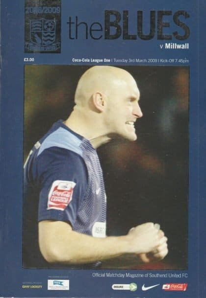 Southend United v Millwall  03-Mar-2009