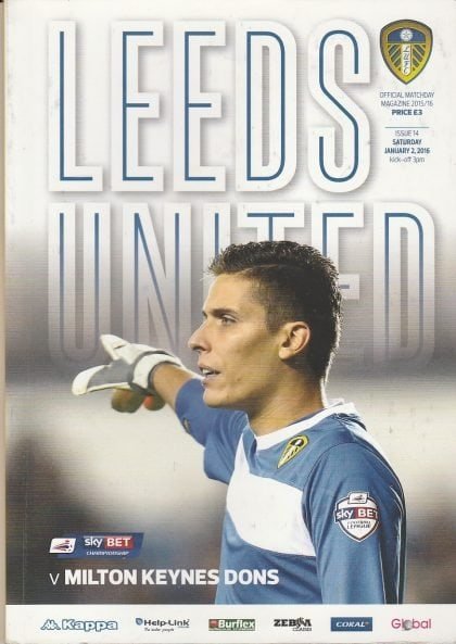 Leeds United v Milton Keynes Dons 02-Jan-2016