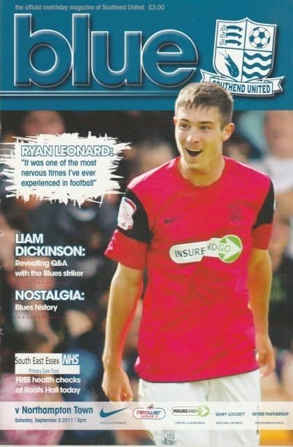 Southend United v Northampton Town 03-Sep-2011