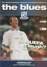 Southend United v Norwich City 12-Sep-2006