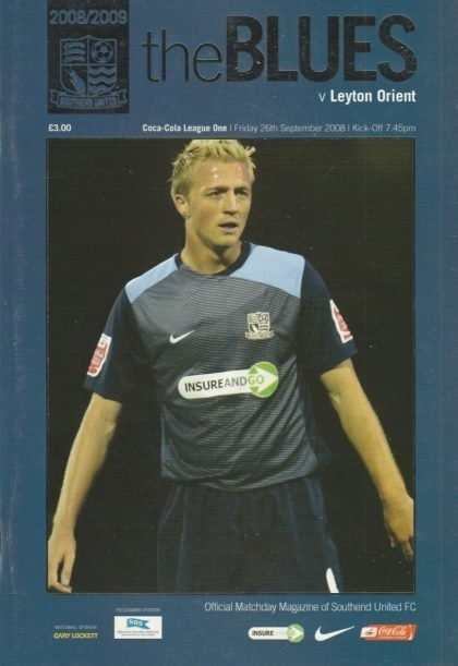 Southend United v Leyton Orient  26-Sep-2008