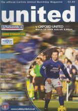Carlisle United v Oxford United   13-Mar-2004