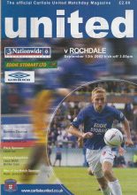 Carlisle United v Rochdale  13-Sep-2003