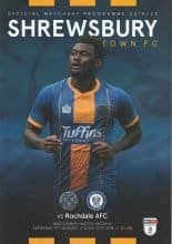 Shrewsbury Town v Rochdale  17-Aug-2019