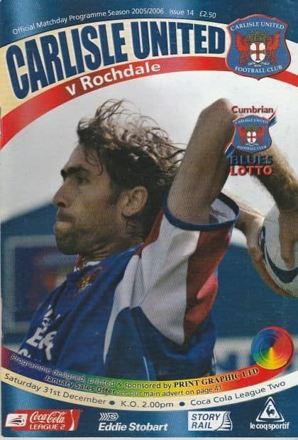 Carlisle United v Rochdale 31-Dec-2005