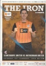 Scunthorpe United v Rotherham United 10-Feb-2018