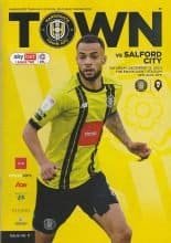 Harrogate Town v Salford City  19-Dec-2020