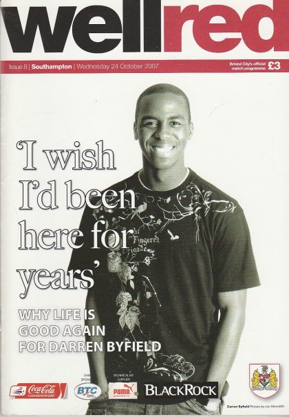 Bristol City v Southampton 24-Oct-2007
