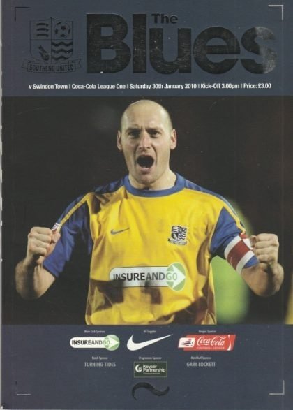 Southend United v Swindon Town   30-Jan-2010