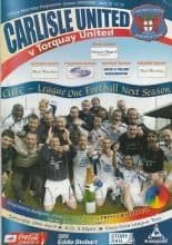 Carlisle United v Torquay United  29-Apr-2006