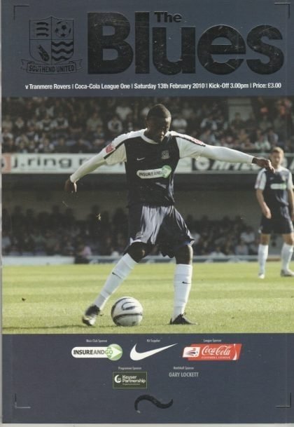 Southend United v Tranmere Rovers  13-Feb-2010