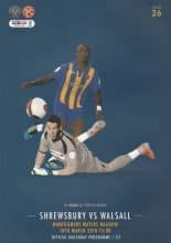 Shrewsbury Town v Walsall 10-Mar-2018
