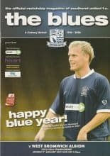 Southend United v West Bromwich Albion 01-Jan-2007
