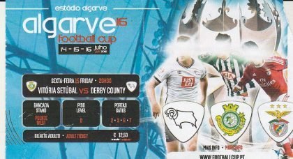 Vitória Setúbal v Derby County  15-Jul-2016