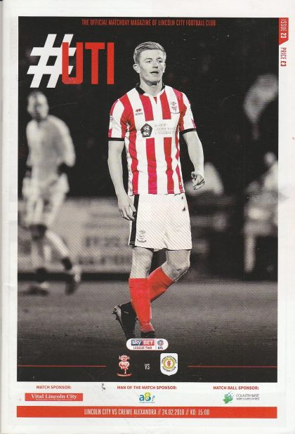 Lincoln City v Crewe Alexandra 24-Feb-2018