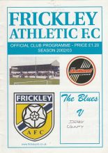Frickley Athletic v Derby County 17-Jul-2003