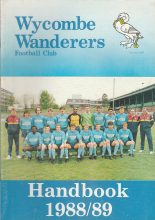 Wycombe Wanderers Handbook 1988-89