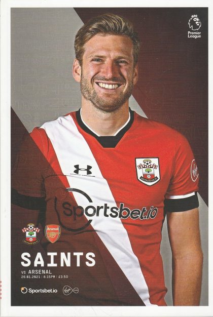 Southampton v Arsenal  26-Jan-2021