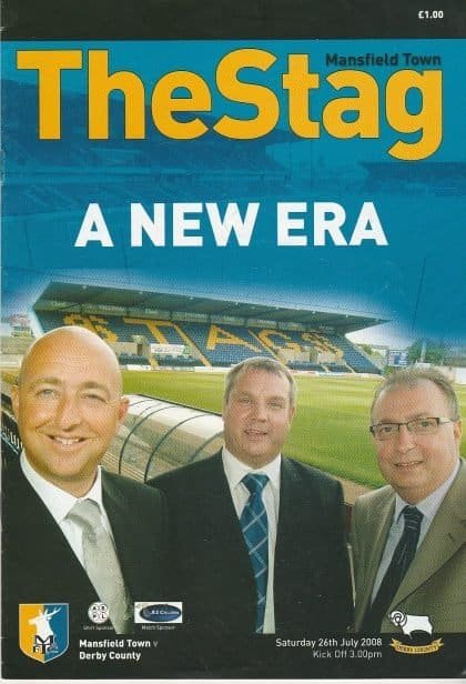 Mansfield Town v Derby County  26-Jul-2008