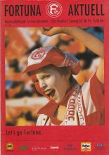 Fortuna Düsseldorf v Eintracht Frankfurt  03-Aug-1991