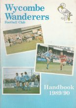 Wycombe Wanderers Handbook 1989-90