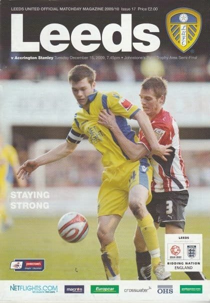 Leeds United v Accrington Stanley  15-Dec-2009