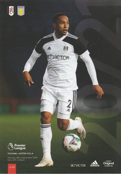 Fulham v Aston Villa 28-Sep-2020