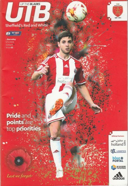 Sheffield United v Barnsley 01-Nov-2014