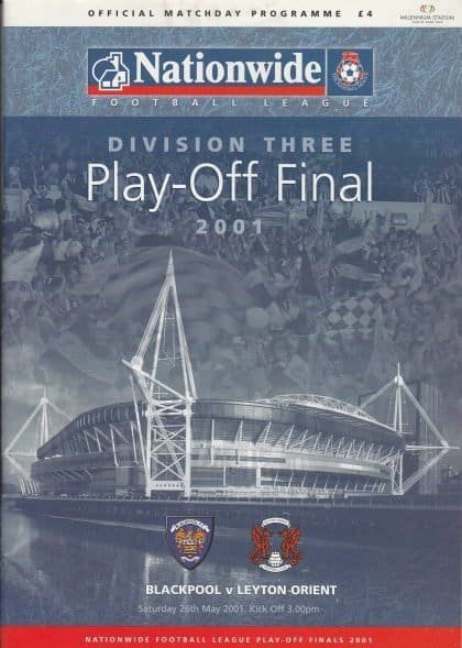 Blackpool v Leyton Orient 26-May-2001