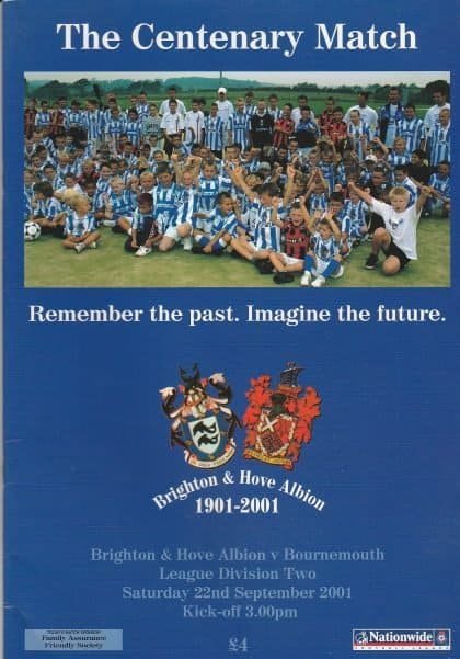 Brighton and Hove Albion v AFC Bournemouth 22-Sep-2001