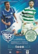 Peterhead v Glasgow Celtic 08-Jan-2012
