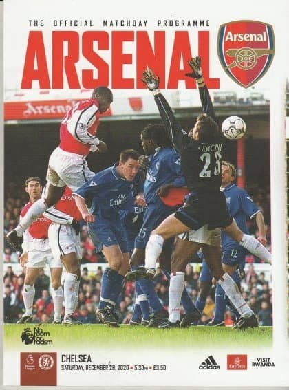Arsenal v Chelsea  26-Dec-2020