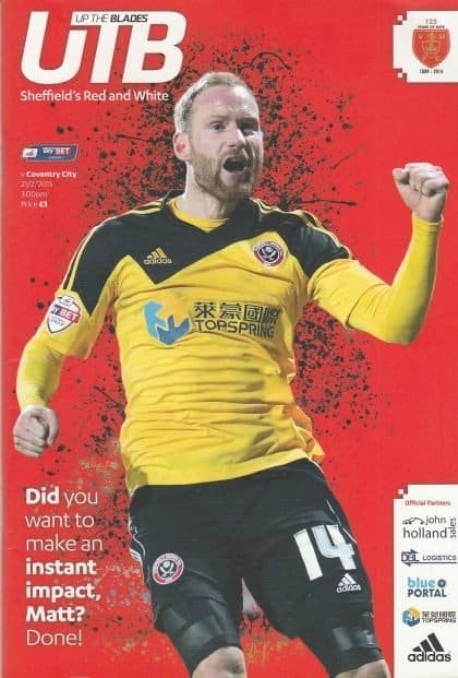 Sheffield United v Coventry City  21-Feb-2015