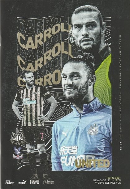 Newcastle United v Crystal Palace  02-Feb-2021