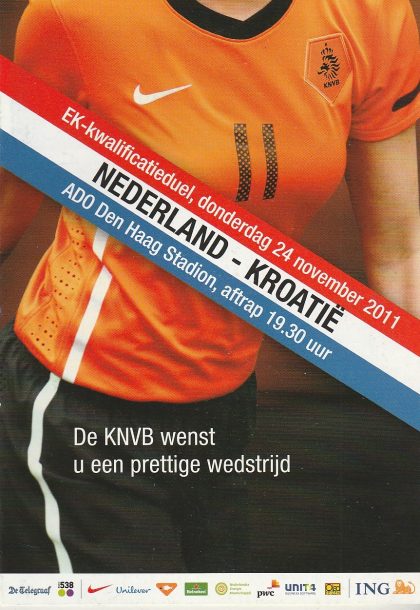 Holland v Croatia 24-Nov-2011