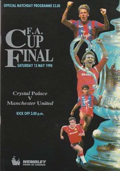 Crystal Palace v Manchester United 12-May-1990