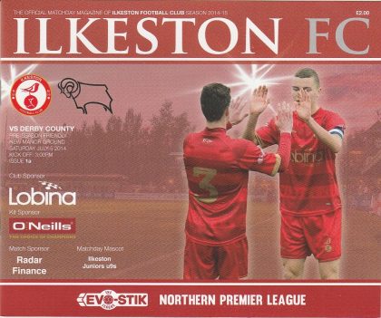 Ilkeston Town v Derby County 05-Jul-2014