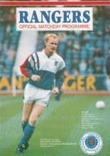 Glasgow Rangers v Dundee 13-Jan-1990