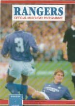 Glasgow Rangers v Dundee 16-Sep-1989