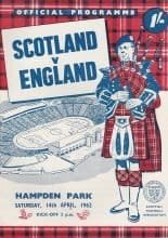 Scotland v England   14-Apr-1962