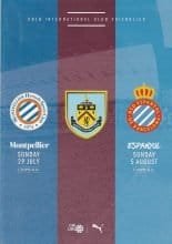 Burnley v Espanyol 05-Aug-2018