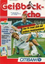 1FC Köln v Eintracht Frankfurt  24-Aug-1991