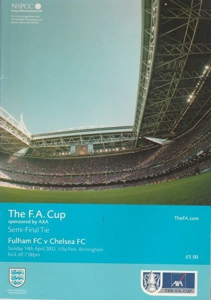 Fulham v Chelsea 14-Apr-2002