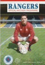 Glasgow Rangers v Heart of Midlothian 30-Sep-1989