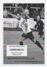 Merthyr Town v Hereford United 18-Jul-2015