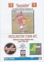 Bridlington Town v Hull City  30-Jul-2007