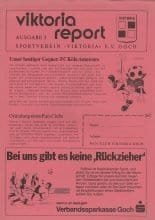 Viktoria E.V. Goch v FC Köln Amat  05-Sep-1982