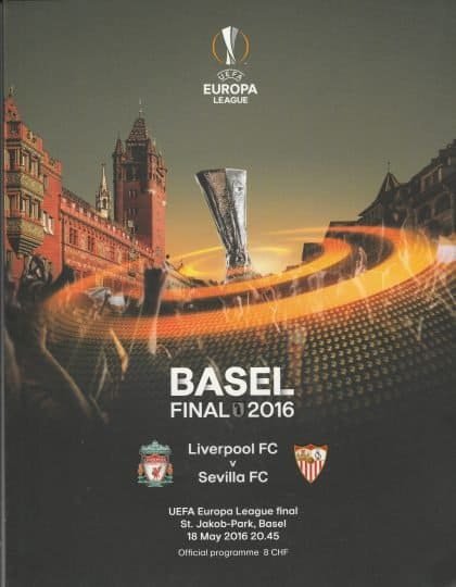 Liverpool v Sevilla 18-May-2016