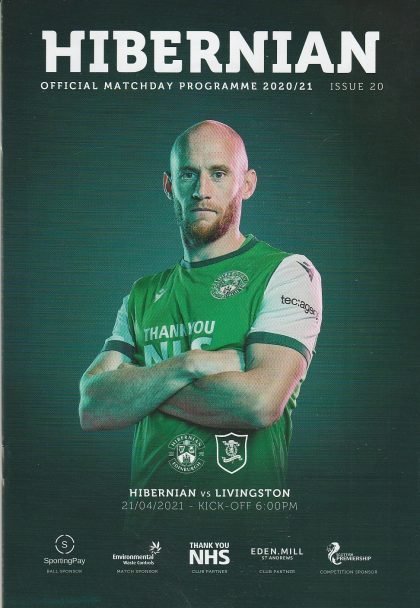 Hibernian v Livingston 21-Apr-2021